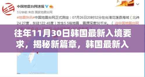 韩国最新入境要求揭秘,科技革新引领未来生活极致体验