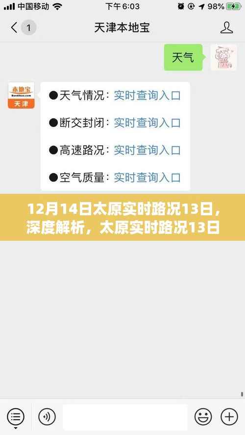 深度解析,太原实时路况报告与体验评测——以12月13日为观察点