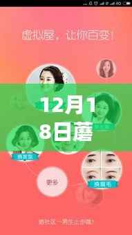 12月18日蘑菇街实时换脸功能深度体验报告