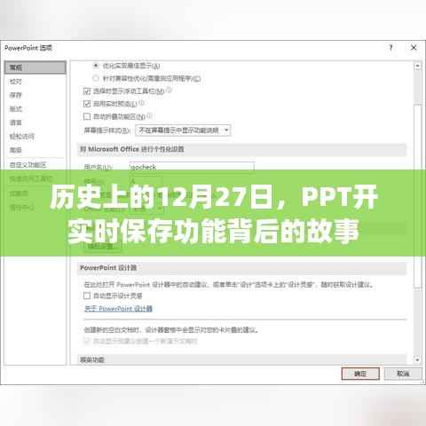 PPT实时保存功能背后的故事，揭秘历史日期背后的故事