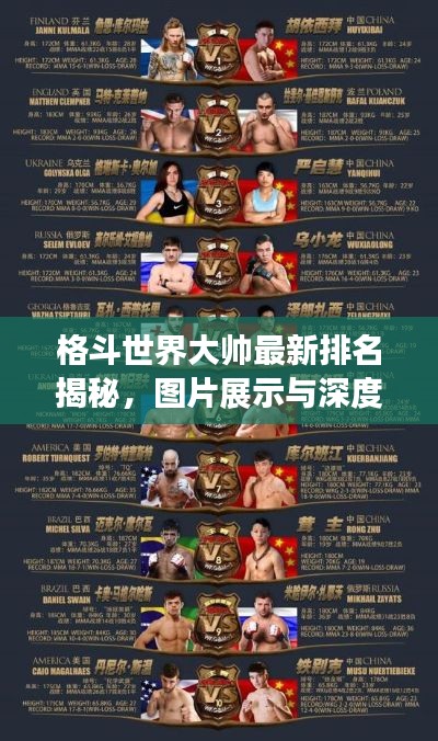 格斗世界大帅最新排名揭秘,图片展示与深度解析