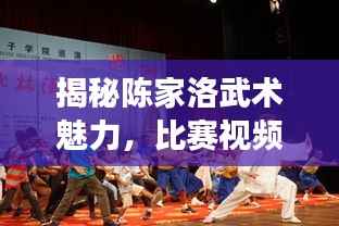 揭秘陈家洛武术魅力,比赛视频展现精湛技艺