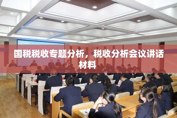 国税税收专题分析,税收分析会议讲话材料